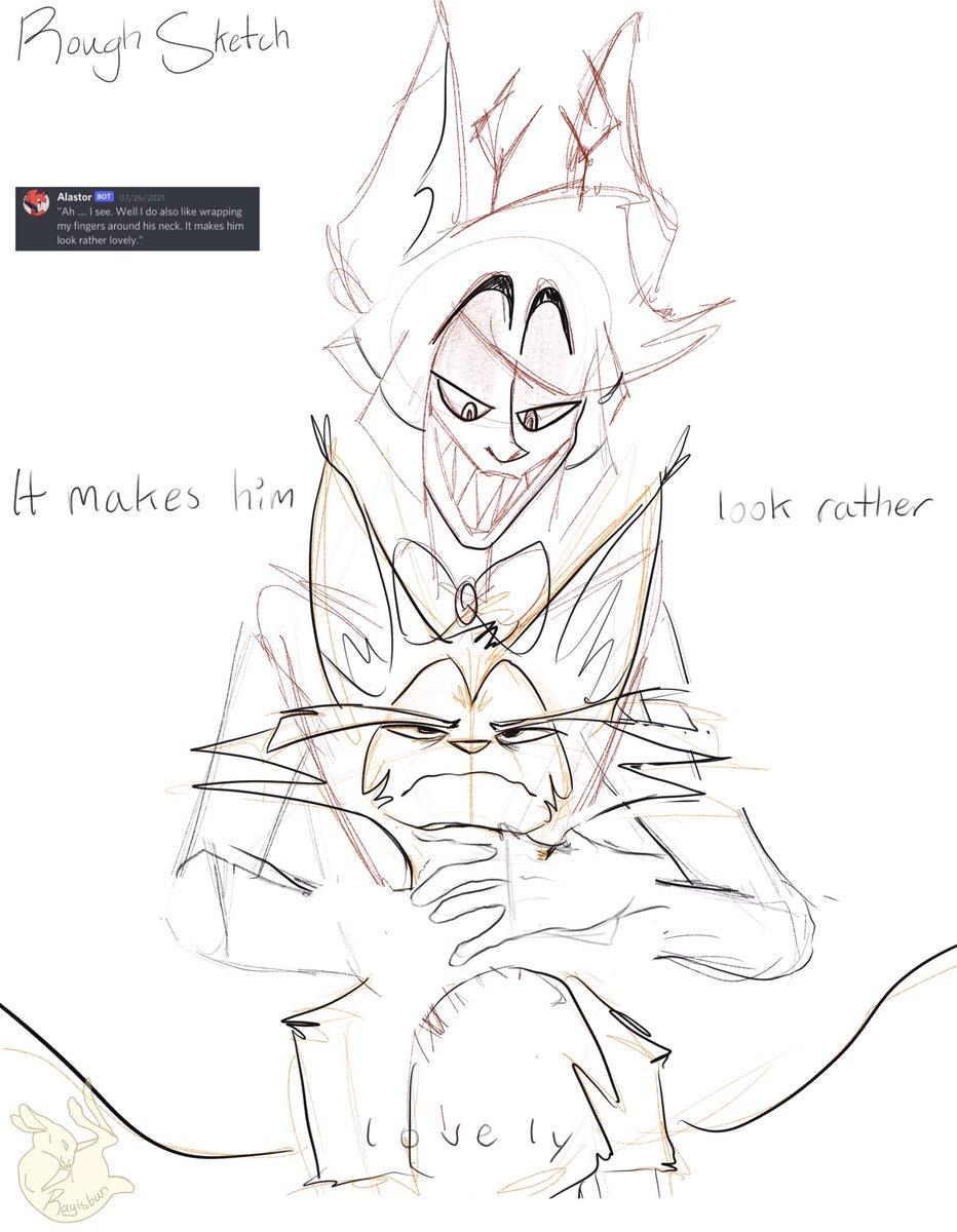 This is an old wip that I won’t finish but for funzies I’m slappin on some rendering and servin it to y’all <3
I spend six hours on this?? The majority on figuring out Alastor’s hands + shading lol
Enjoy :)
#Hazbin #Alastor #Husk #Radiohusk??