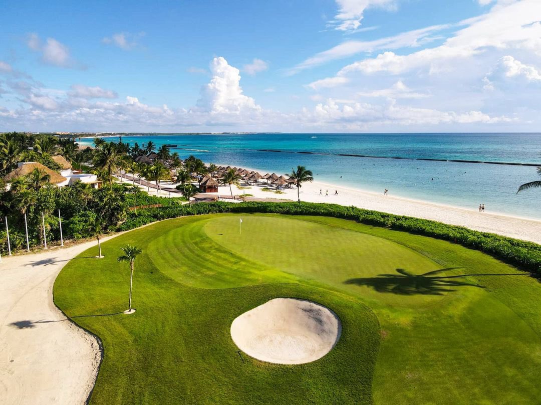 mayakoba's tweet photo. El Camaleón is certified by Audubon International for its commitment to the environment and its protection of natural resources as well as local wildlife.

📸: @thebossgolfs 
#onlyinmayakoba #fun #rivieramaya #caribemexicano #meetmeinmayakoba #luxurytravel https://t.co/BPcQZiN0ul