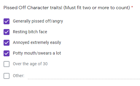 Today's Pissed Off Character of the day is Violet from The Walking Dead: The Final Season!

(Submitted by <a href="/gauderioabutre/">Cervero</a>!)
(From submitter: The games are very gory, with a scene of someone getting their arm cut off + mentions of suicide, animal death, and implied sexual abuse.)
