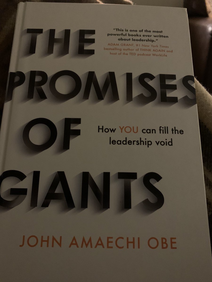 This gift from the lovely people <a href="/BAMEedNetwork/">The BAMEed Network</a> is great Sunday evening reading. <a href="/JohnAmaechi/">John Amaechi OBE</a> book has got me rethinking the use of the word ‘nice’.