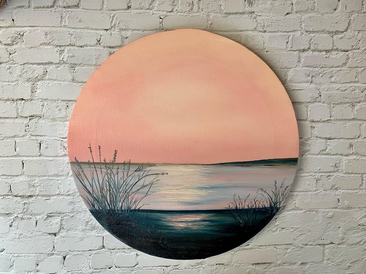 CalistonArt's tweet photo. ‘Inner Peace’ oil on canvas. I’m delighted to have added my latest painting to my website. Available now at https://t.co/0fm2XnXADp https://t.co/ASTmYWWisS