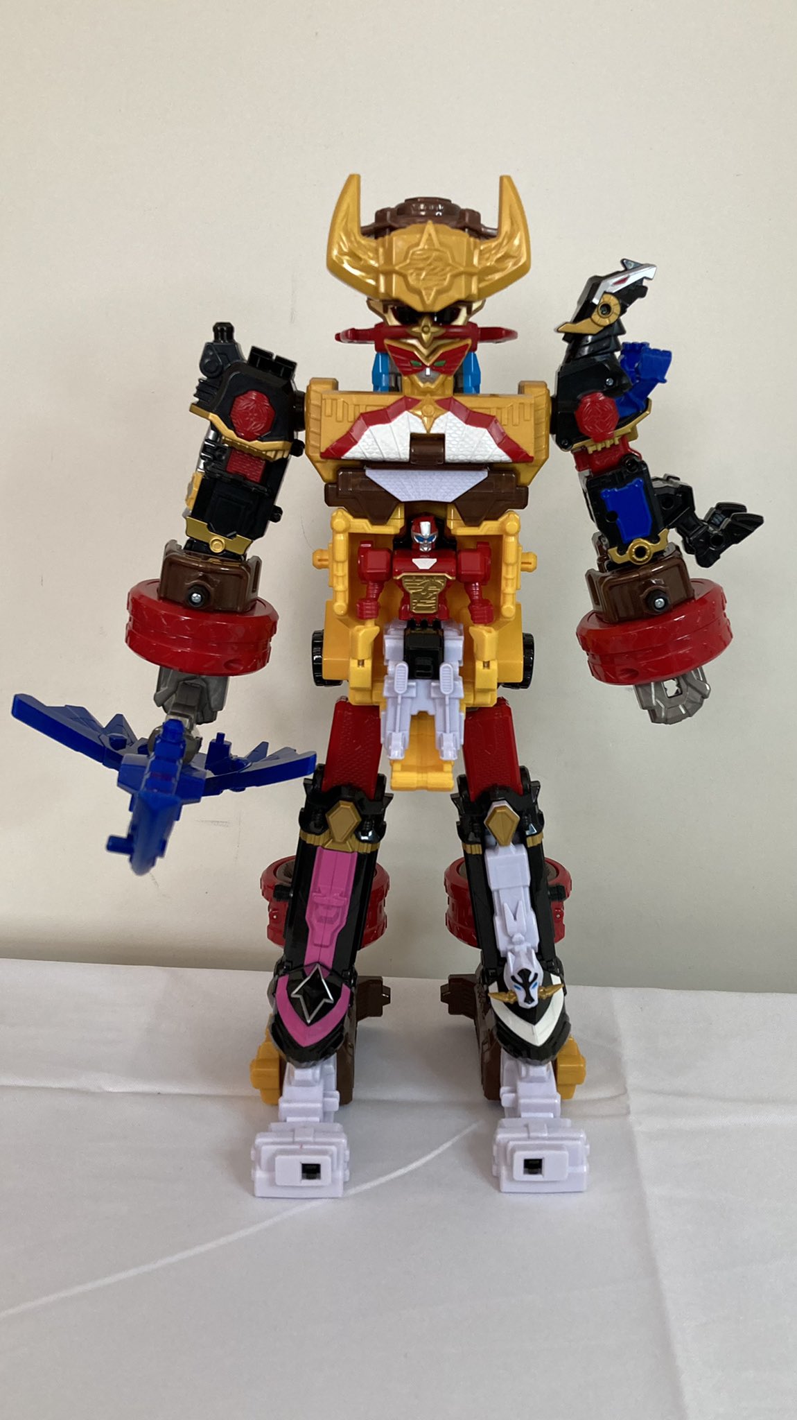 ★パワーレンジャー★ブレイズメガゾード★スーパーニンジャスティール★バンダイ★ パワーレンジャー・スーパーニンジャスティール ゾードビルダー