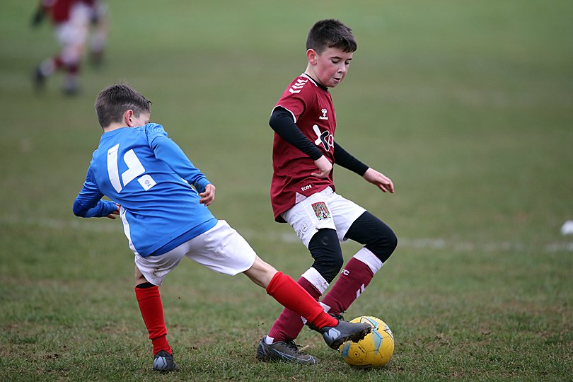 ntfc's tweet image. 📸Action for the @NTFC_Academy under 10s today. Thank you to @dbfbcomms and @InTownAuto for their support of our academy
