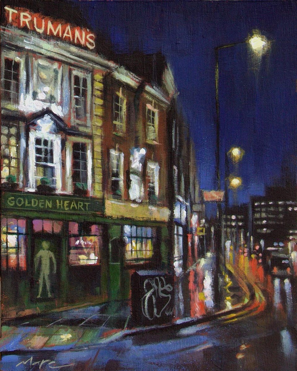 Spitalfields At Night.