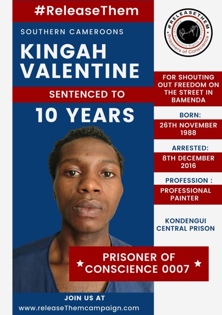 FaustaDitah's tweet photo. On #08DEC2016, #ndohngwa #akumjulius were murdered on the streets of #bamenda They paid with blood Many others are languishing in la Republique jails as #prisoners without a crime! We’ve to #releasethem to #endanglophonecrisis in #ambazonia @cwjroberts @TiborPNagyJr https://t.co/cK5Zx0HrqW