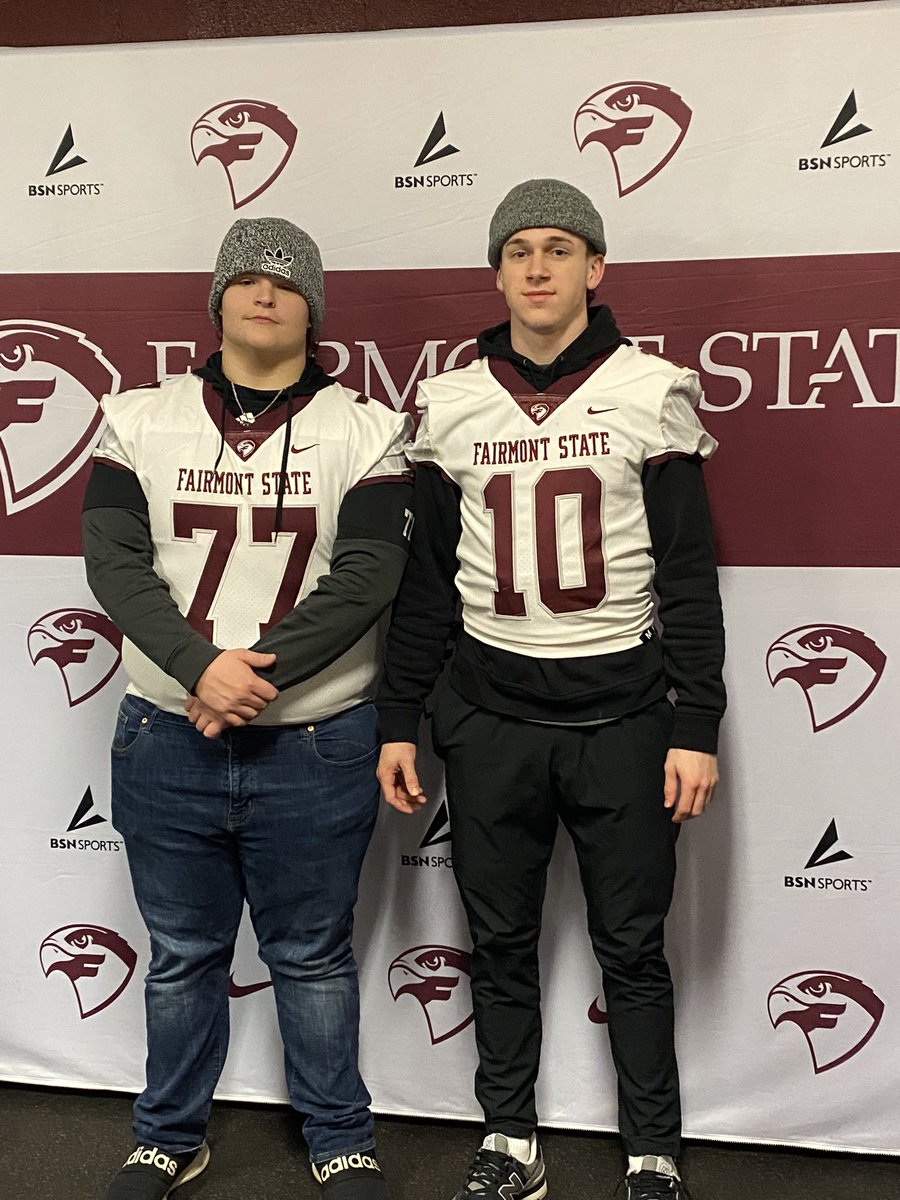 Had an amazing visit to <a href="/FairmontStateFB/">Fairmont State Football</a>. Thank you <a href="/a_town4/">A</a> for having me up today! <a href="/ry1eh/">ryleh mckenzie</a>