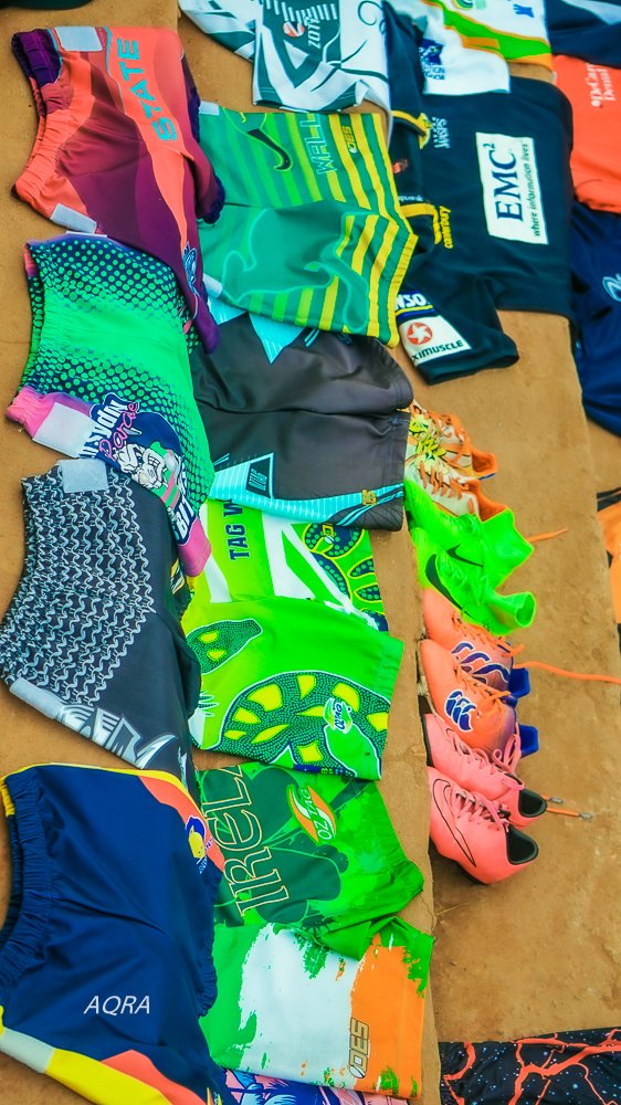 AQRugbyAcademy's tweet photo. #NewYearNewBlessings
Great way to start off the year with blessings 🤗.

To our beloved ma'am @KenyanTitch thanks for the gear and not forgetting our lovely friend McCaffrey for the donations made.

📸 @PaulOdhox
#AcholiQuartersRugbyAcademy https://t.co/K9XDipcpb8