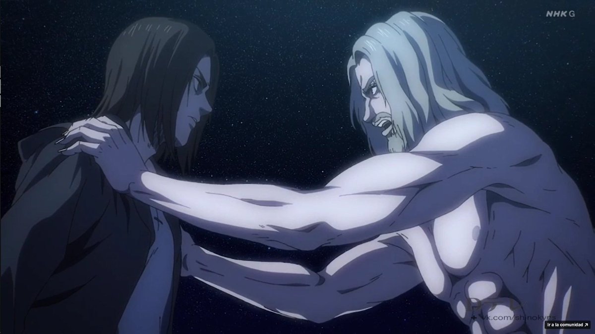 NeilEtwas's tweet photo. PATHS WAS SO FUCKING CINEMATIC MY GOD.
THANKYOU MAPPA
#AttackonTitanFinalSeasonpart2 https://t.co/NVBvQQPGak
