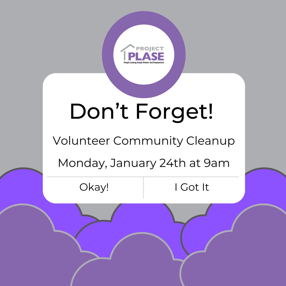 projectPLASE's tweet image. Happy Sunday Everyone! Don’t forget our Community Cleanup is TOMORROW! Please meet us at Project Plase at 3601 Old Frederick Road in Baltimore at 9am. Hope to see you there! #projectplase #community #dogood #bethechange