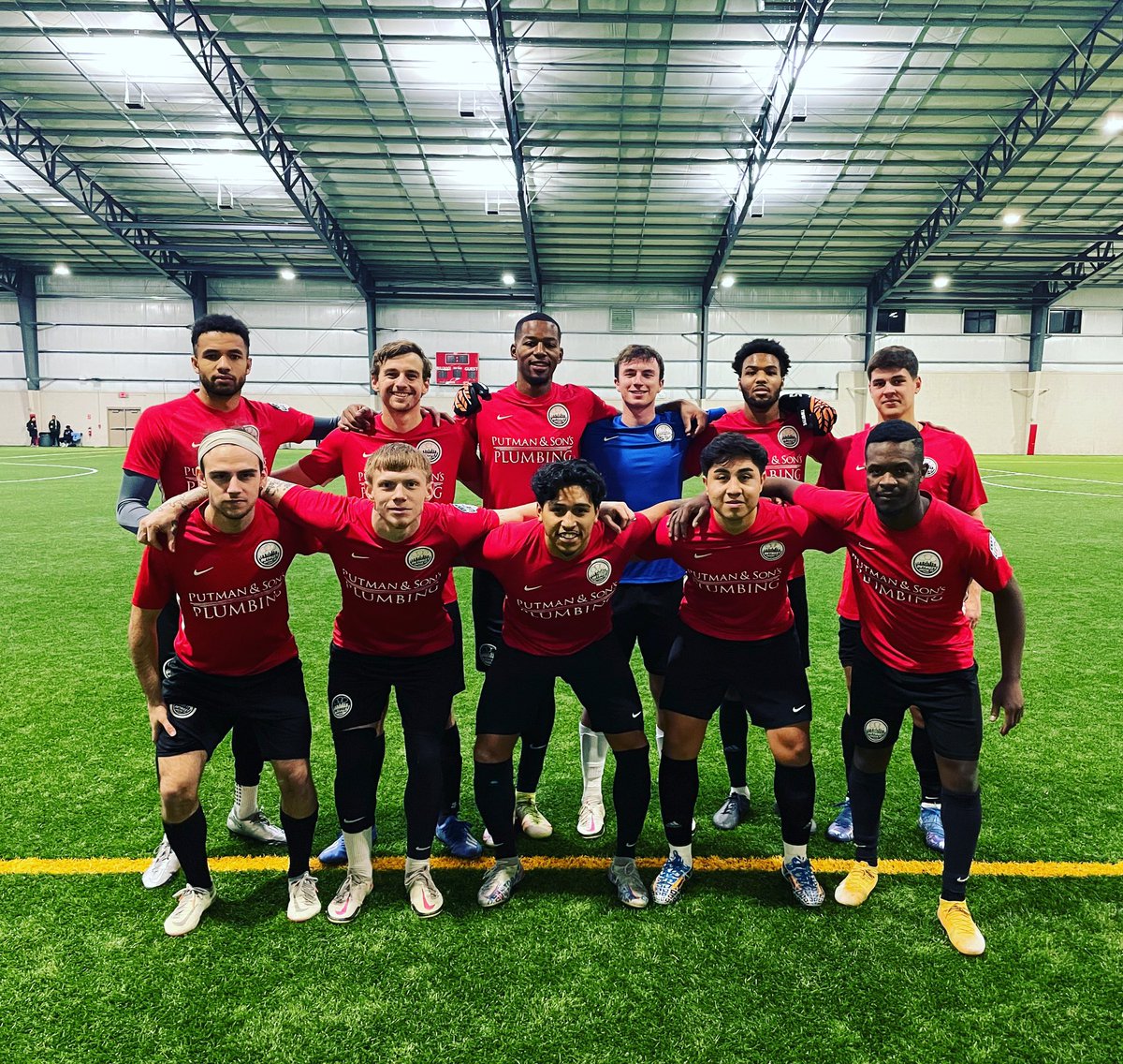 DetroitUnionFC's tweet image. Last nights line up in our friendly vs @MichiganStarsFC