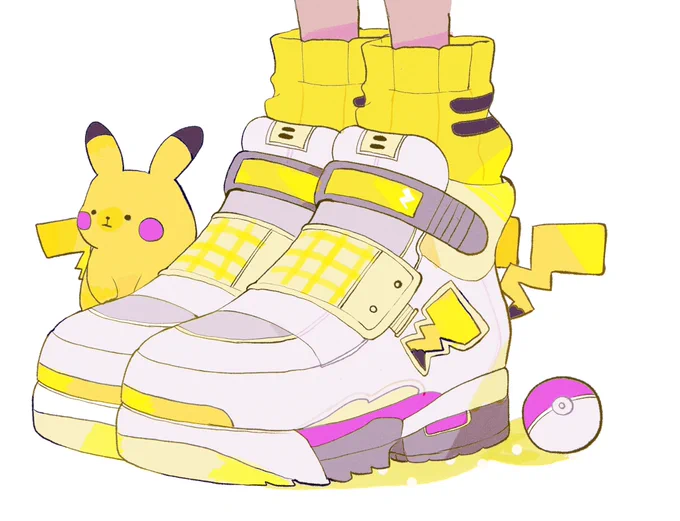 💛⚡️pikachu sneaker ⚡️💛 