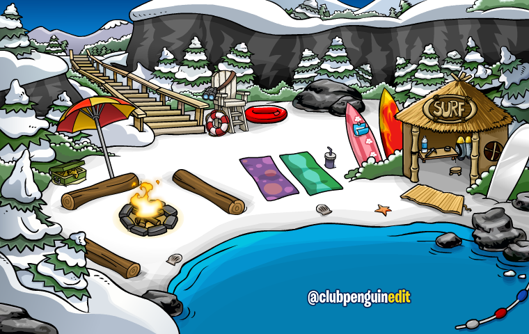 Club Penguin Edits on X: Book Room