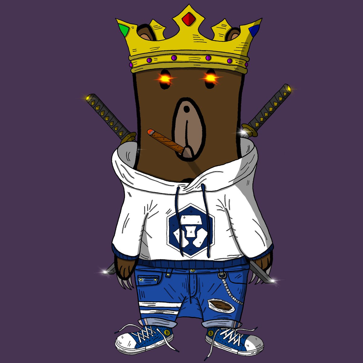 Hold On for Dear Life (HODL !!) 

#NFT #NFTCommmunity #LoadedLions #CRO #LazyLions  #nftcollector #NFTCollection #Bitcoin