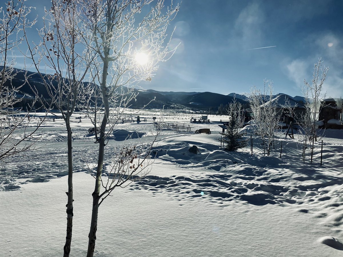 IR_Doctor's tweet image. Nordic ski today w wifey! #devilsthumbranch