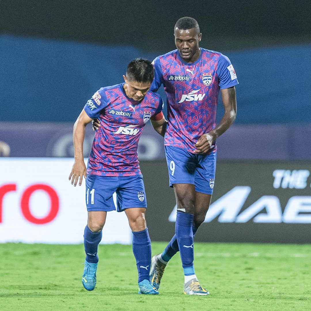 ISL Season 8: Sunil Chhetri scores finally and becomes joint Indian Super League's top goalscorer equalling Ferran Corominas' record