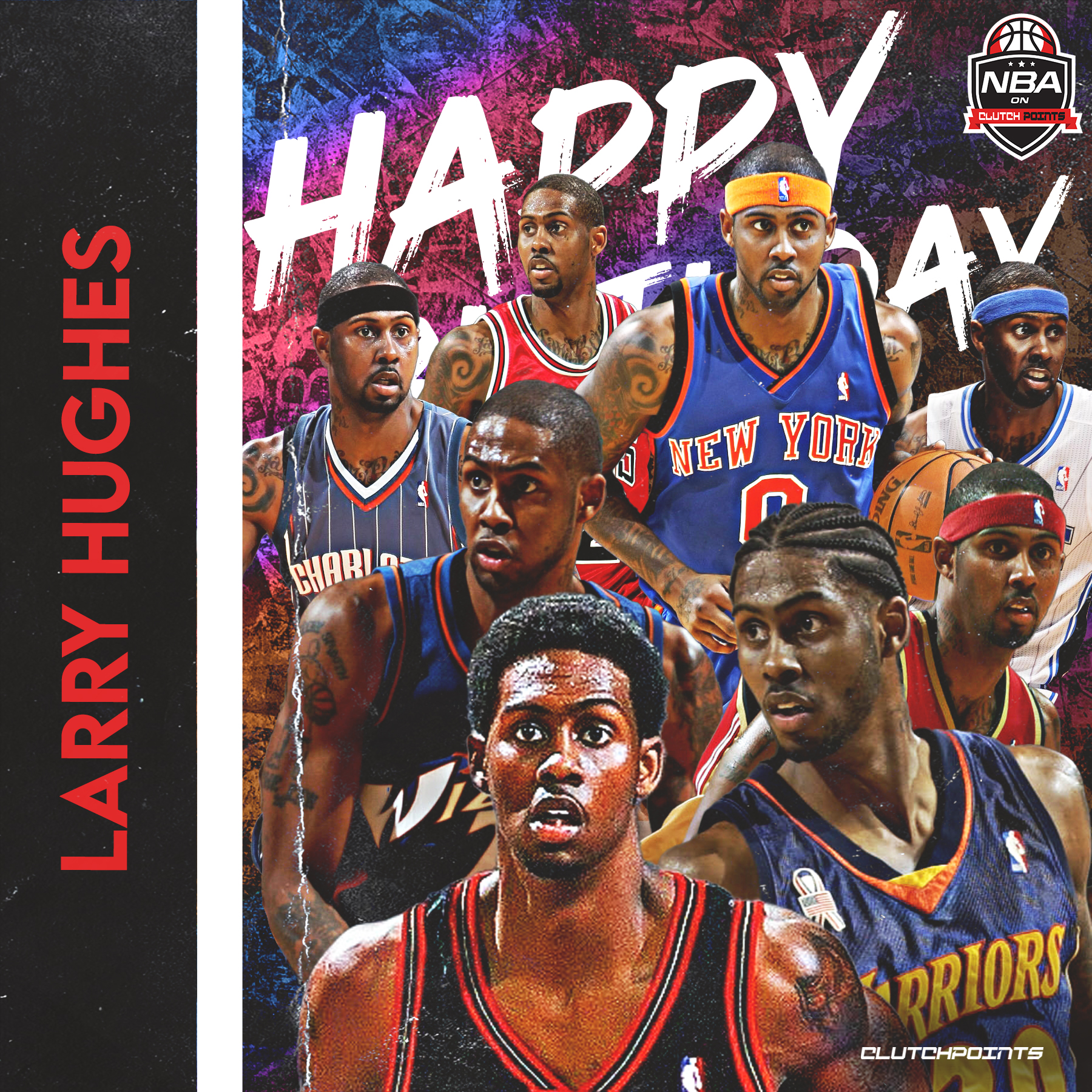Let\s all wish Larry Hughes a very Happy Birthday  