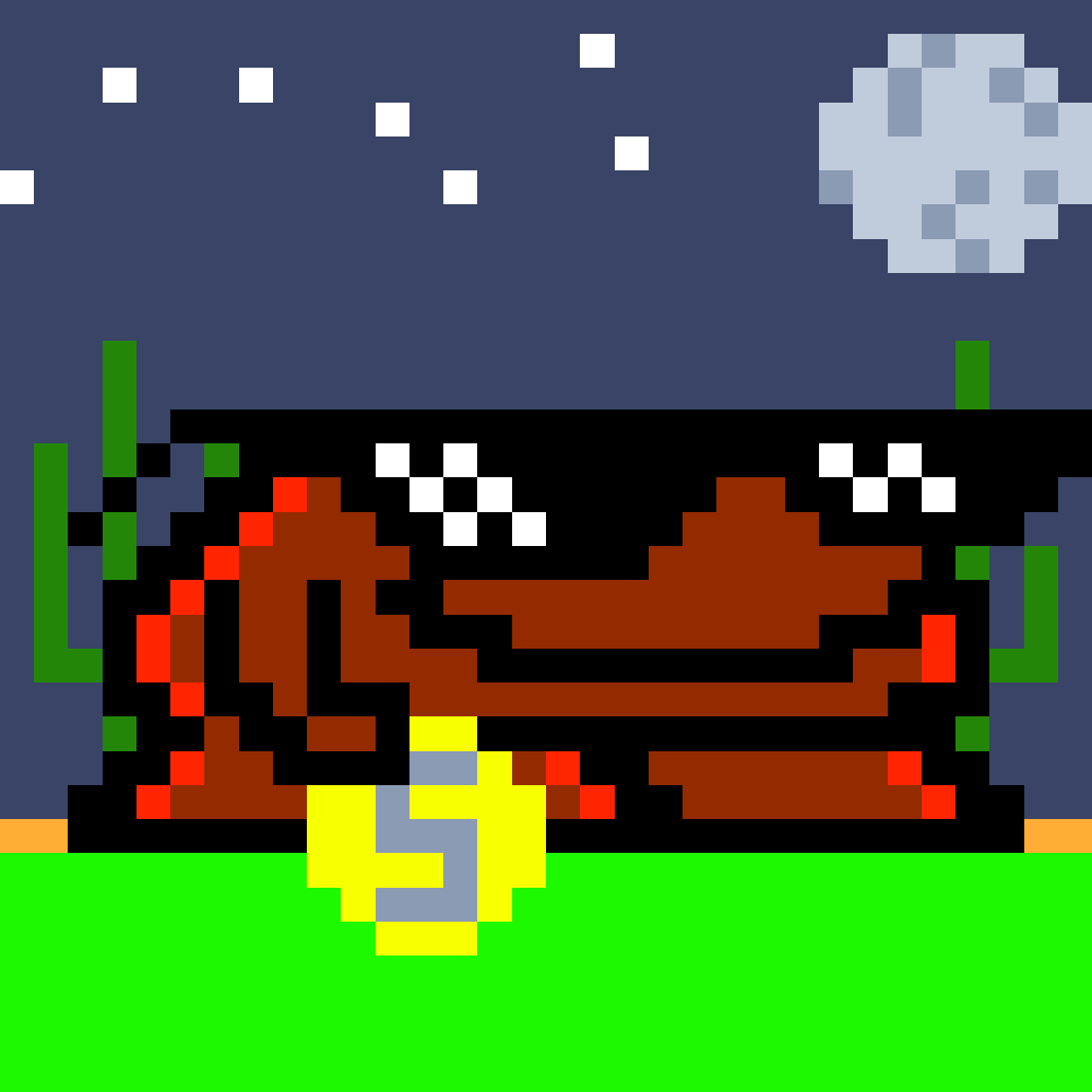 funpixelfrogs's tweet photo. Frog # 90🐸0.0151 #ETH⚡️
Each frog has a #coin with a number from 1 to 10, which indicates the rarity of the frog.🥇
#NFT frogs can be used as a unit of account!💥💳 Each number on a coin means its conditional nominal value  when #NFTs are used as medium of exchange⚡️
1️⃣1️⃣🔄2️⃣ https://t.co/01HJyfslGz