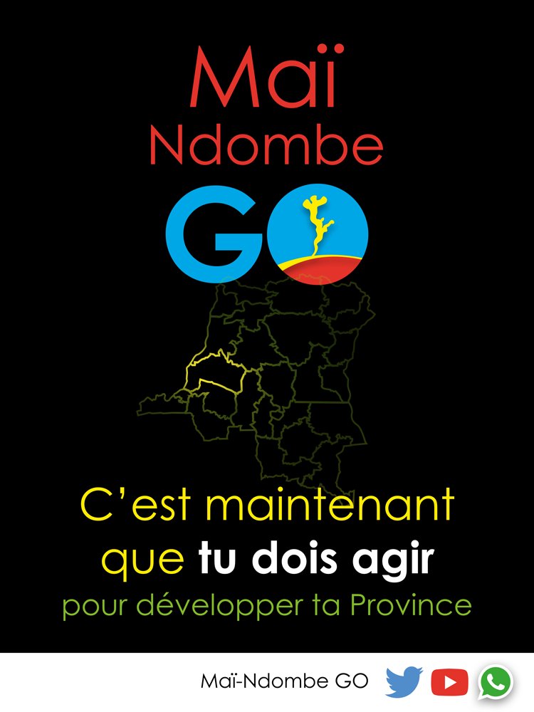 Maï-Ndombe GO tweet media