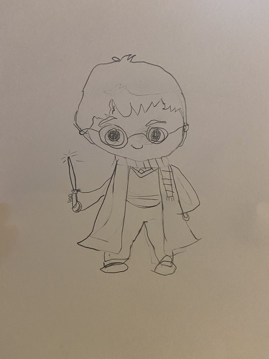 When did she stop drawing stick people, or giants with their arms coming out of their head!?? 😂I don’t think I actually ever stopped!! 🙈😂🤷🏻‍♀️
An incredible attempt at Harry Potter by Lilly age 6 (almost 7) 😍🧙🏻‍♂️
#proudmummy #potterhead #harrypotter