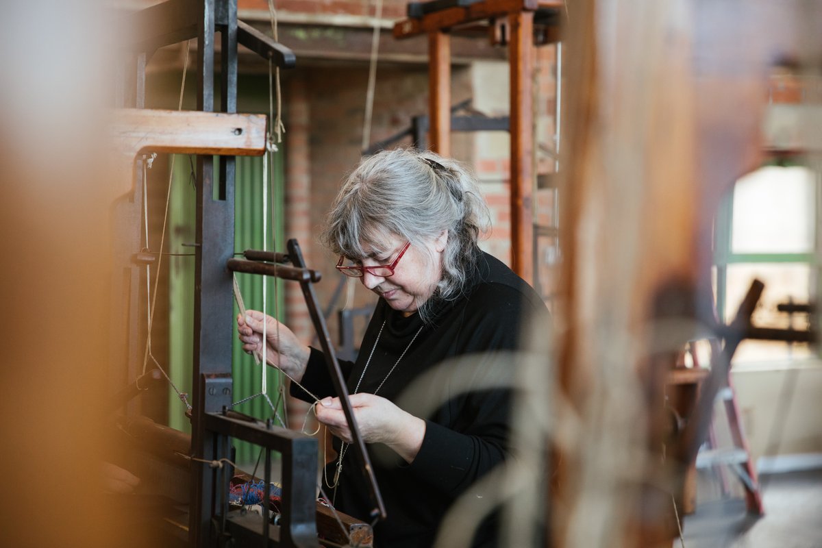 Fancy learning how to weaving on our 100 year old looms? 

Then we have the perfect workshops for you! We have 3 'weaving in a day' courses available to book onto (follow the link in our bio) 

#treatyourself #weaving #leedsindependent #looms