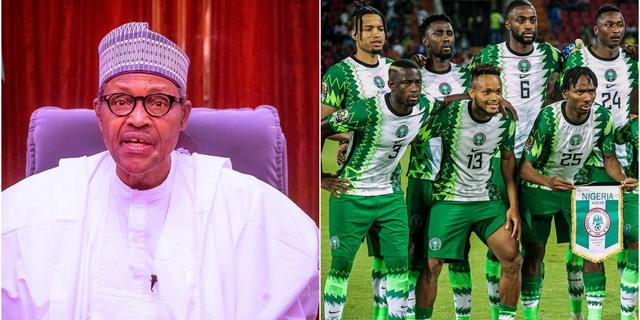 IFM923's tweet photo. President Buhari Motivates Super Eagles Ahead Of Tunisia Clash [VIDEO]

His Excellency, Muhammadu Buhari the President of the Federal Republic of Nigeria, GCFR has spoken to the national senior men's football team known as the Super Eagles on Sunday.

https://t.co/5pr8NSzesn https://t.co/VeHOleSVDR
