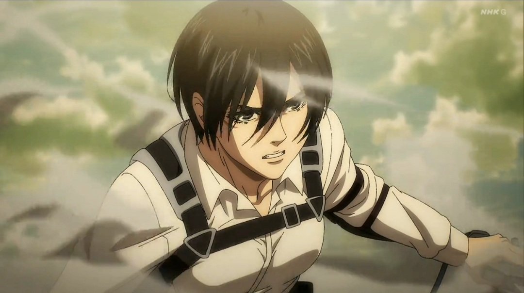 ilvuiui's tweet image. Mikasa no se quedó atrás, parte de lo hermosa que salió en este capítulo también se notó sus habilidades BASTA  #ShingekiNoKyojin
