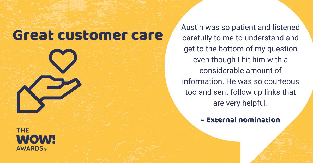 thewowawards's tweet photo. Austin is a shining example of fantastic customer service @LEASEonline 🙌

Uncover glowing stories from customers about your employees using The WOW! Awards. 

Request a free demo today https://t.co/sANU68inpT

#CX #greatservice https://t.co/c25B3w9Huo