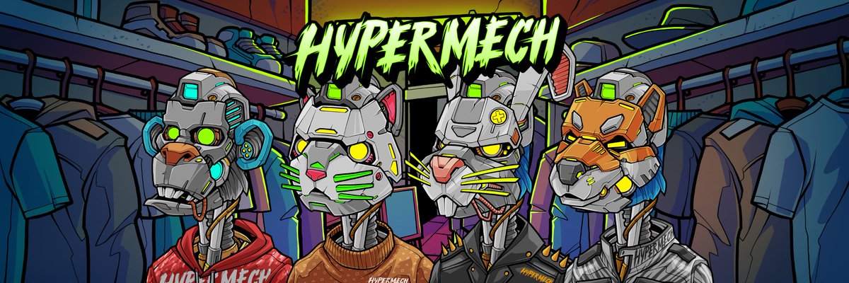 Hypermech NFT tweet media