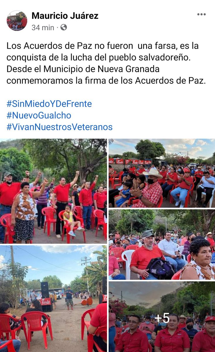 FMLN Oficial tweet media