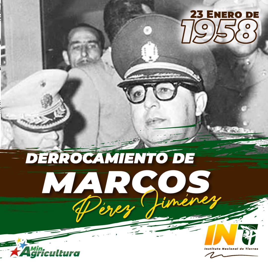 Seguimos alzando las banderas de la Democracia y la Justicia. No nos cansaremos de denunciar y luchar contra los traidores, los que hace 64 años decidieron venderse a intereses transnacionales y hoy pretenden amenazar nuestra paz y soberanía. 
¡Viva la Rebelión Popular del 23E!