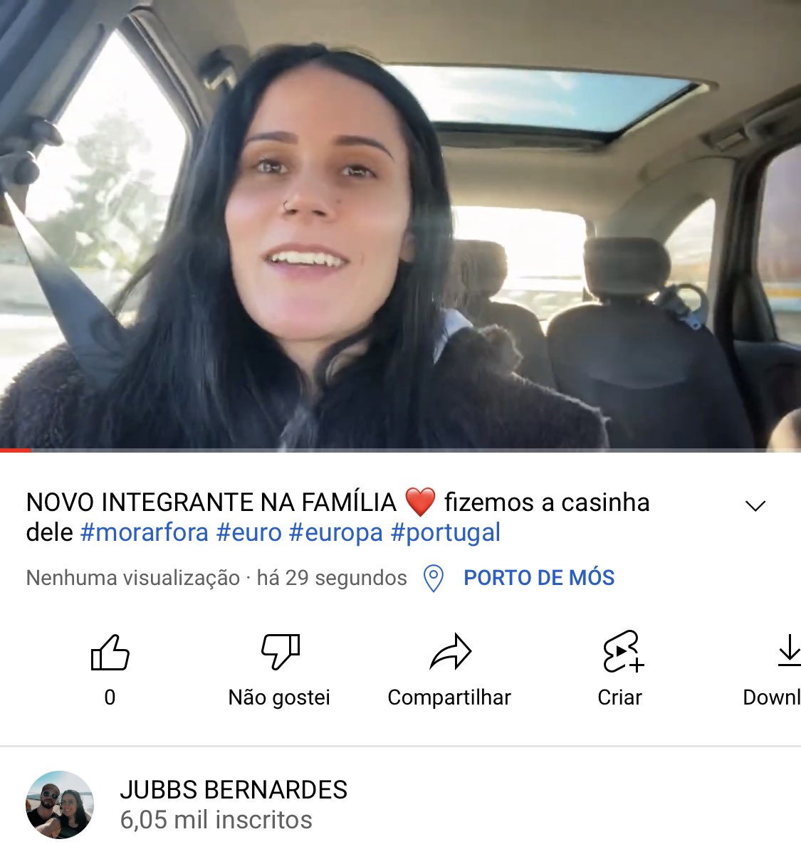 jubbsbsb's tweet photo. NOVO INTEGRANTE NA FAMÍLIA ❤️ fizemos a casinha dele #morarfora #euro #e... https://t.co/fMduvwPQps via @YouTube https://t.co/UT48b71qOR