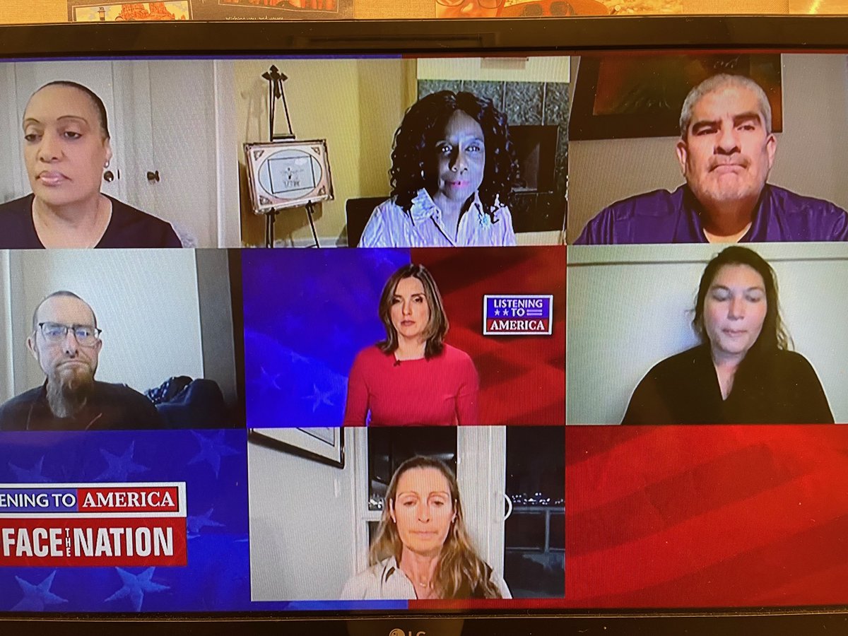 I am loyal fan of <a href="/FaceTheNation/">Face The Nation</a> and <a href="/margbrennan/">Margaret Brennan</a>, but the collection of viewers featured this morning talking about the pandemic seems less representative of America, less knowledgeable about science, and less helpful to pandemic recovery.