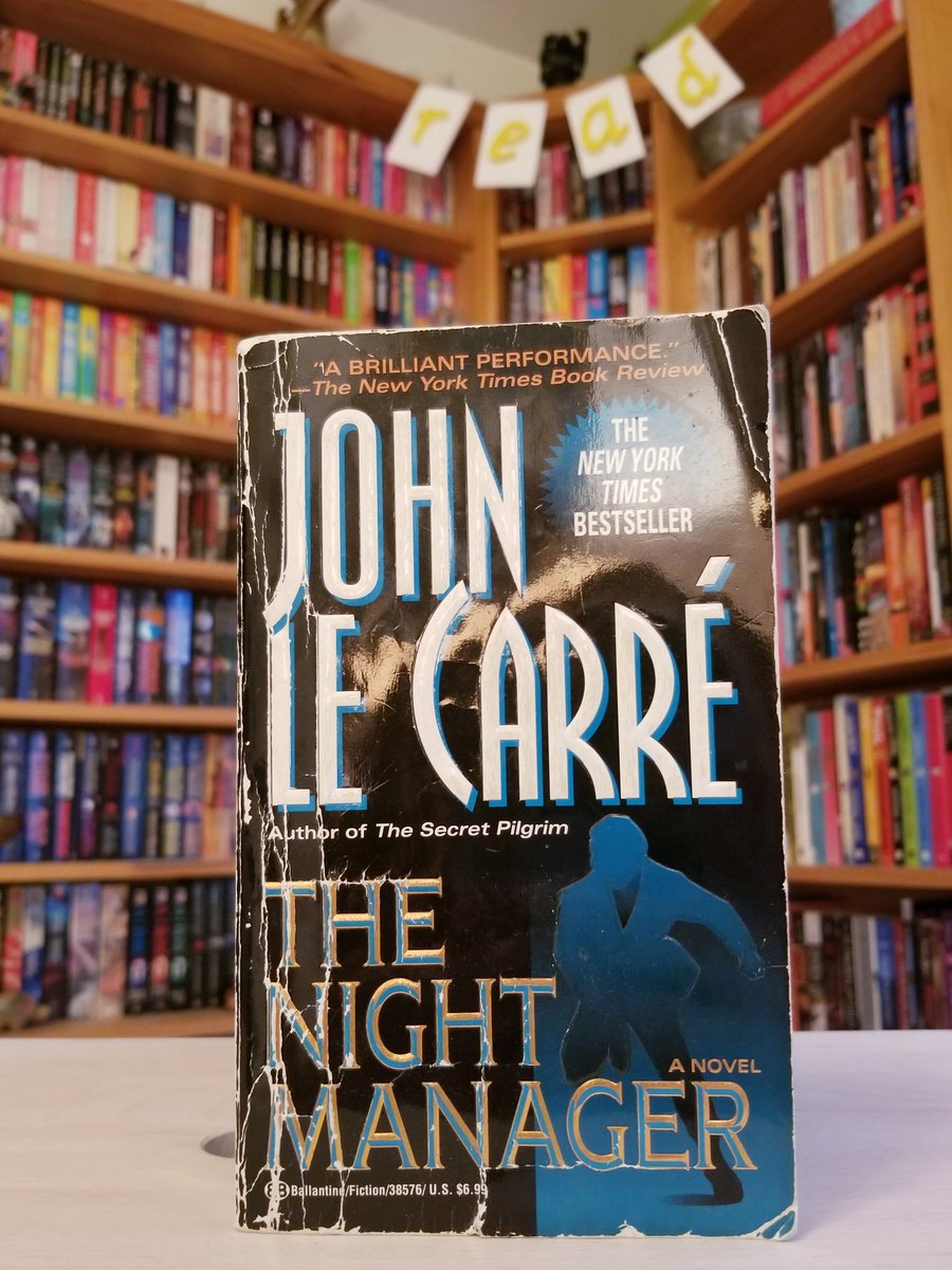 bluelowski's tweet photo. Currently #reading
#thenightmanager #johnlecarre #spynovels #books #currentlyreading https://t.co/Eu62mZf7fl