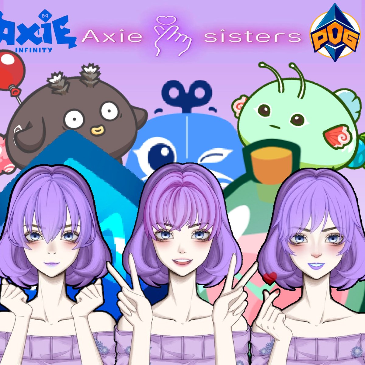 EmanMontano04's tweet photo. Here is my entry for @axiesisters

TO BREED, TO LOVE &amp; TO HODL

#WagmiChallenge 
#Axiesisters https://t.co/PUIErYjywR