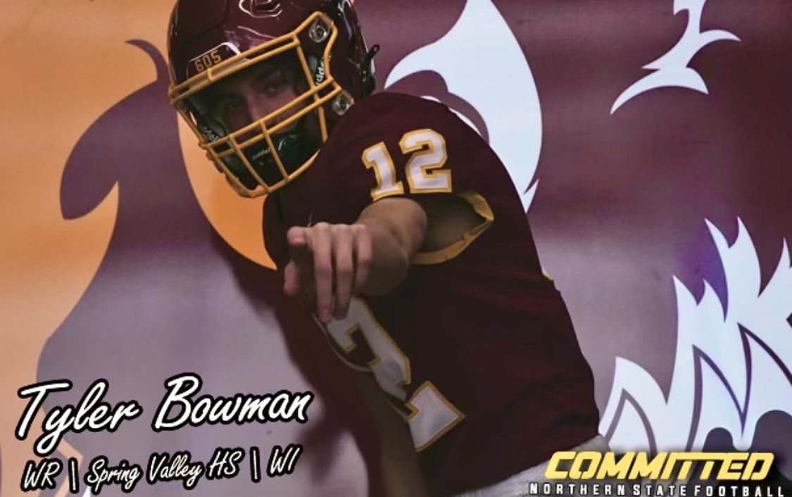 Excited to announce my commitment to Northern State University! <a href="/NSUWolves_FB/">Northern State Football🐺 🏈</a> <a href="/NSUCoachSchmidt/">Mike Schmidt</a>