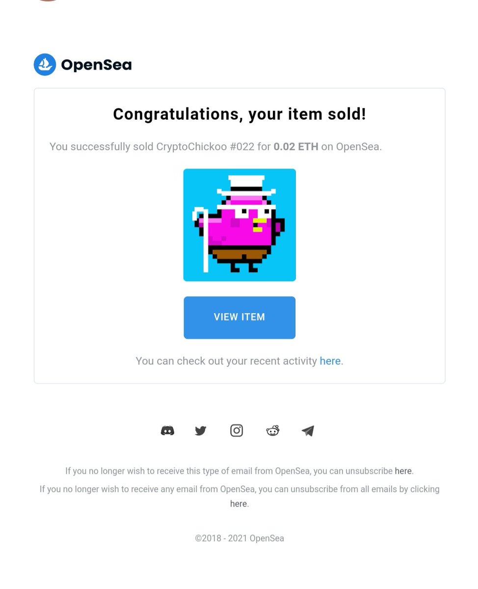 Cryptochickoo's tweet image. It happened just now!! Thanks to the owner who adopt my Chickoo!💛

I am just a person who tried to draw some cute things and hope can meet people who love my works, it has been so long I accept this notification! Really really appreciate it✨💛🐤
#NFTCommumity