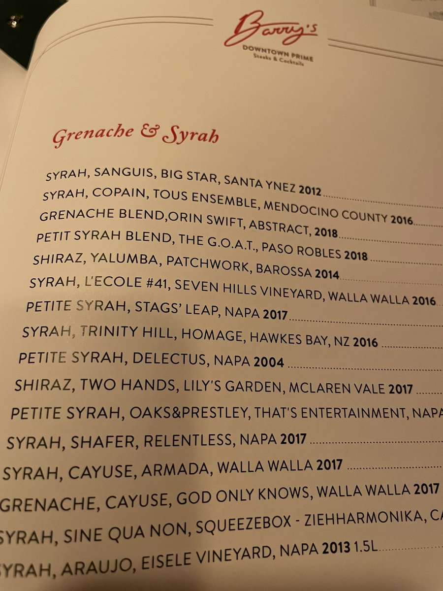 321gaux's tweet photo. Find the G.O.A.T. @BarrysPrime @CircaLasVegas and #winedown with some amazing food and wine 🍷
#thegoatwine #vegas #barrysprime #circalasvegas #workhardwinedown https://t.co/vv1K8GjQxA