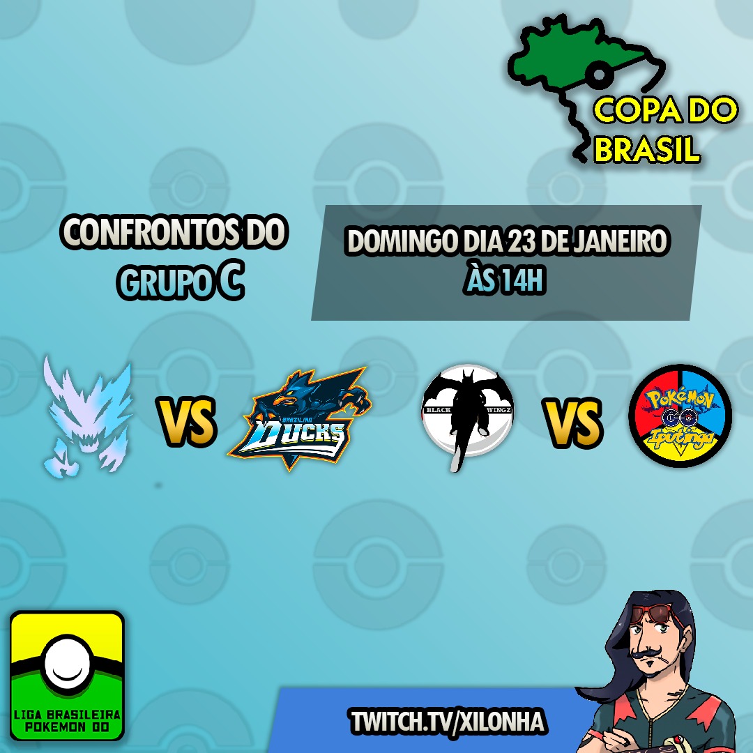 Jogos de hoje na Copa do Brasil de Pokémon Go. Quem será que leva os confrontos?  A partir das  14h em Twitch.tv/xilonha

#pokemongo #lbpg #copadobrasil
