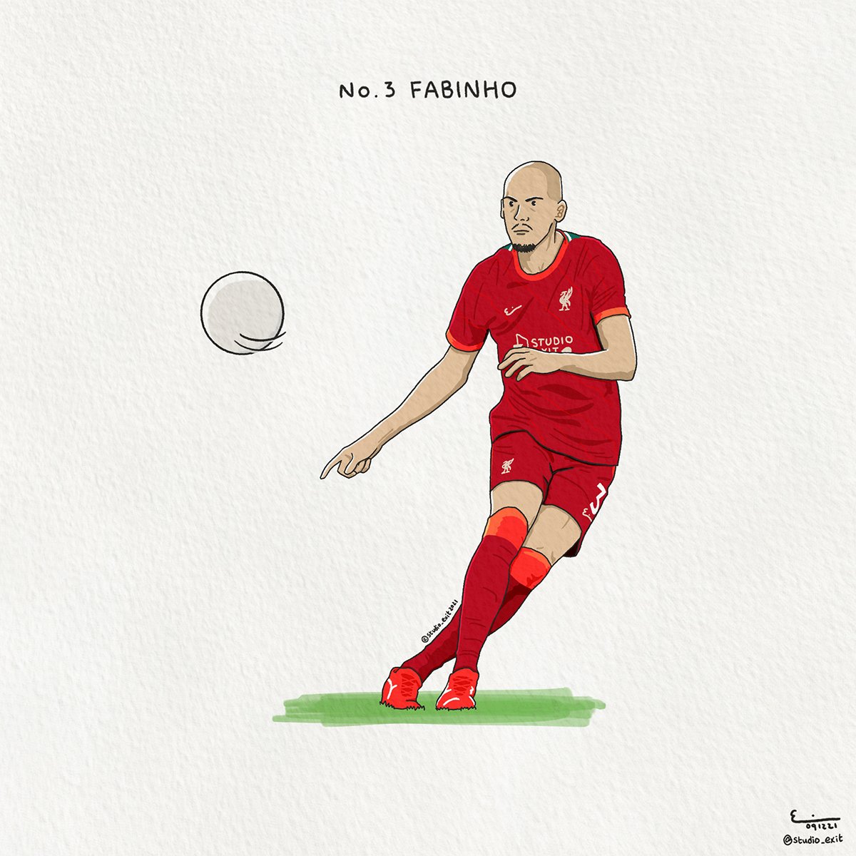 studioexit39's tweet photo. This guy has now scored 4 goals in his last 5 games for Liverpool. ⚽️⚽️⚽️⚽️ 👀🔥 #fabinho #LFC https://t.co/c5wJlh1Thm