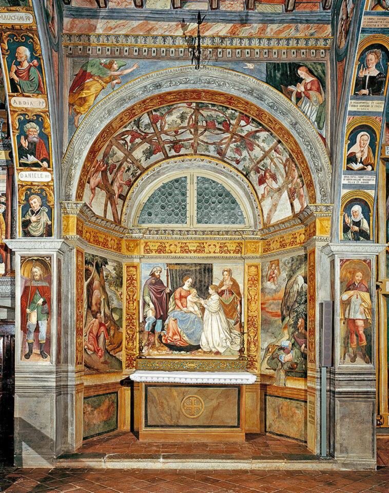 ilGatt0Pardo's tweet photo. Chiesa di San Bernardino a #Lallio, alle porte di Bergamo.
Una meraviglia completamente affrescata del 1450 dove dovrebbe esserci la coda per entrare.
Totale visitatori del pomeriggio: 7.
Ora lo dico a Alberto Angela https://t.co/fwqu3Ynsd6