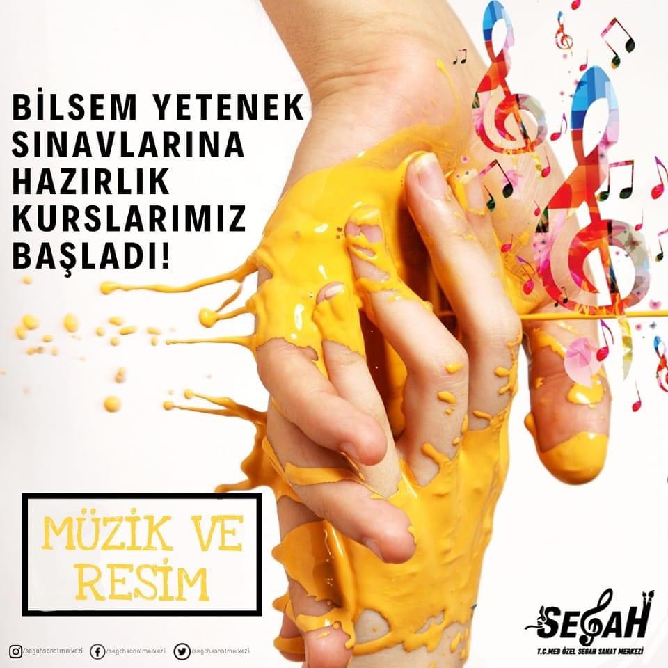 🎨🎶BİLSEM
Müzik ve Resim Yetenek Sınavlarına Hazırlık Kurslarımız Başlıyor...

📌”Bilim ve Sanat Eğitim Merkezleri”nin kısaltılmış hâli olan
📌Detaylı Bilgi İçin;
.
📱0(850) 346 92 35
🌐segah.com.tr