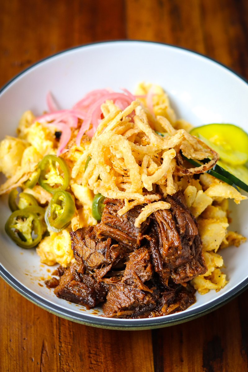 Our menu features a lotttt of comfort food, but nothing quite as decadent as our Burnt Ends Bowl. 

So if you’re looking to fill up on the good stuff, you know where to find us! 🤤
