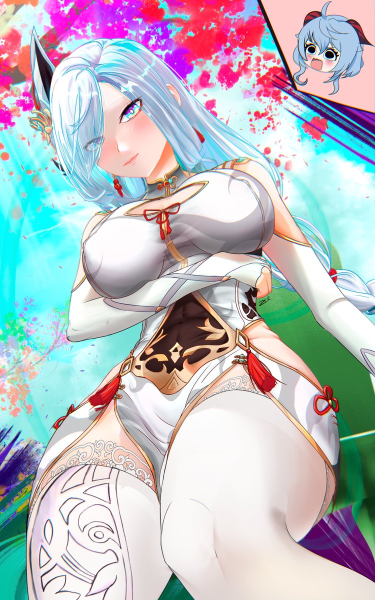 ZerDraws's tweet photo. some other versions

#shenhe #genshinimpact #原神 https://t.co/IKkHvwYiVj