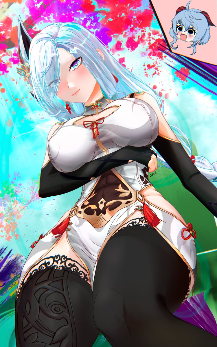 ZerDraws's tweet photo. some other versions

#shenhe #genshinimpact #原神 https://t.co/IKkHvwYiVj