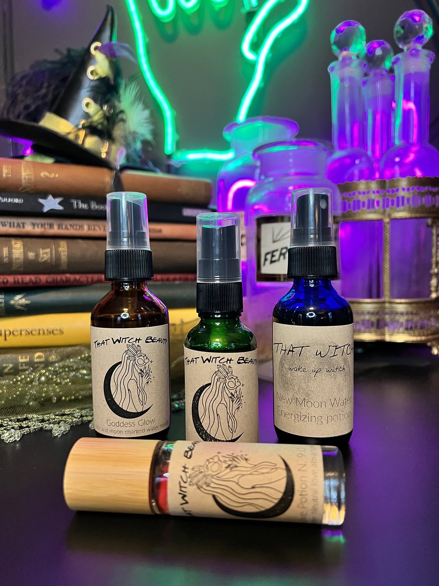 The store has been RESTOCKED!!  Head on over to etsy.com/shop/thatwitch… and get your own #witchyvibes #lovepotion #hairmagic #goddessglow #thatwitchbeauty