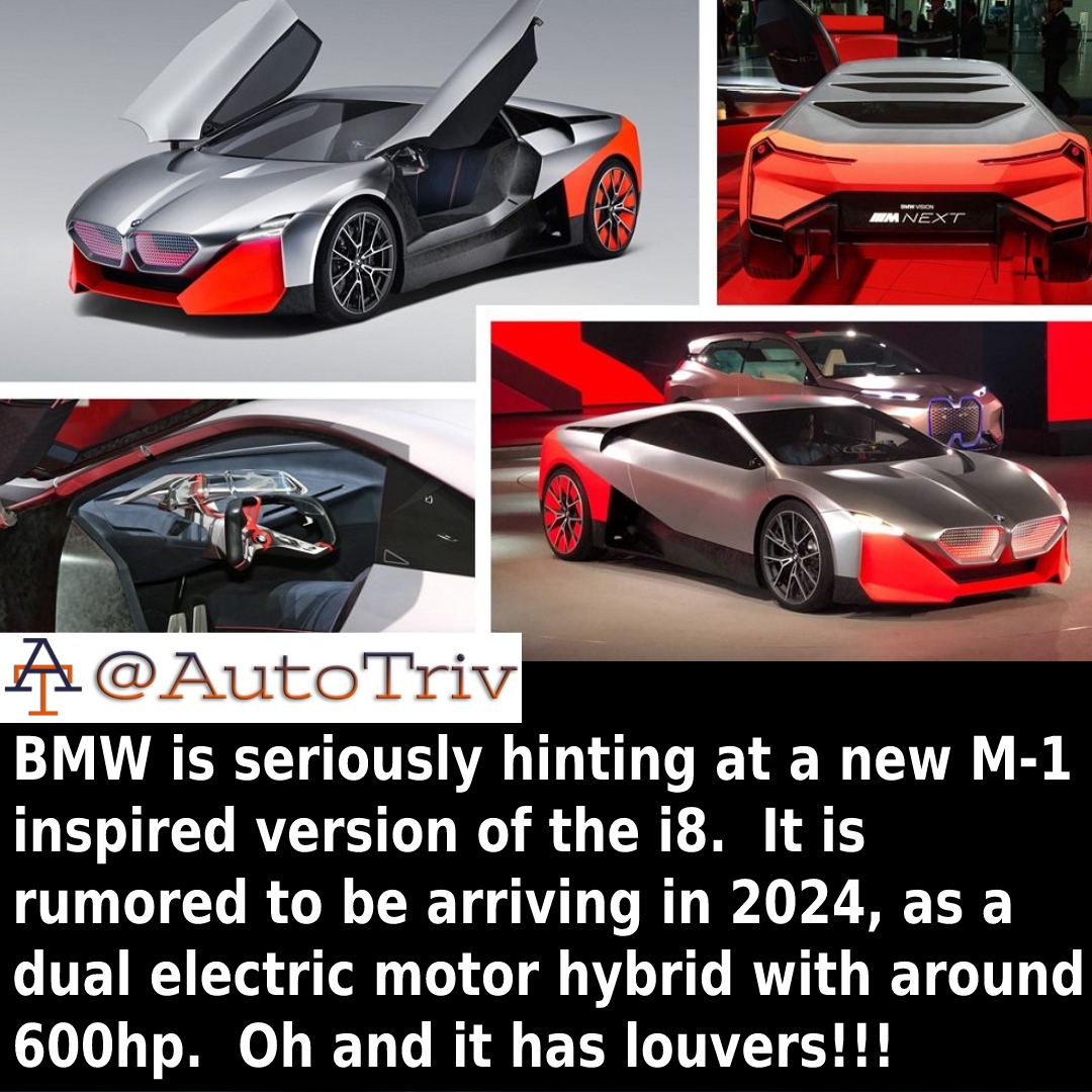 AutoTriv's tweet photo. Please make this real.  
.
.
.
@BMW
#BMW #BMWM1 #carfacts #facts #TIL #supercar #hypercar https://t.co/H0Ly2m5kYc