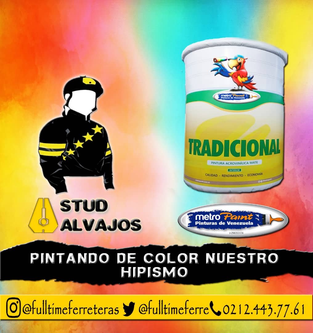 #23Ene 🏇| Disfruta de esta jornada dominical con el Stud Alvajos de <a href="/jgomez1411/">Jose Carlos Gomez</a> y Metro Paint.🙌

Con el Stud Alvajos seguimos ¡Pintando de colores nuestro #Hipismo! 🎨

🖥️ fulltimeferreteras.com / <a href="/fulltimeferre/">Full Time Ferreteras</a>