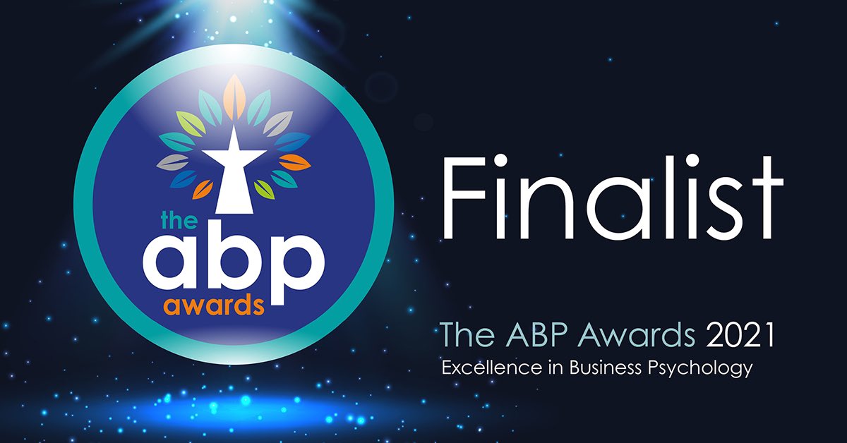 ejhoccpsych's tweet photo. We are finalists! So pleased that our work developing culture in @atkinsglobal has been recognised by @ABPsychologists for their Excellence in Development award. Looking forward to the conference and awards ceremony in March @CarolineABrown1 https://t.co/wNr17PexNX