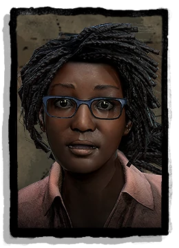 flowerloverotd's tweet photo. today's first florist otd is... Claudette Morel from Dead By Daylight! (she/her) https://t.co/OyOUA5mfjt