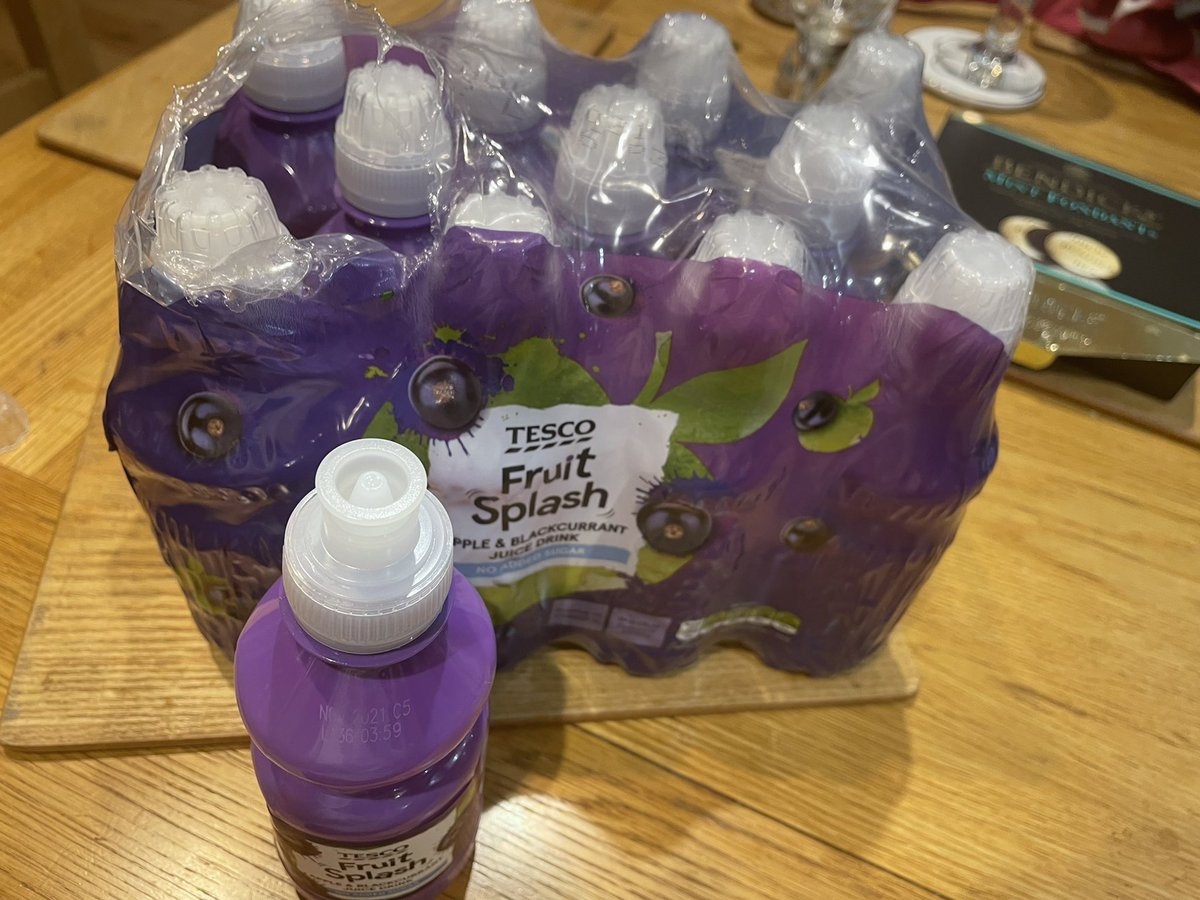 RebeccaWatson46's tweet photo. @Tesco you need to check your stock. Got these yesterday… after my 5 year old had drank one I noticed the date… Nov 2021! Not Happy #Tescobishopsstortford #outofdate https://t.co/CiyFTyz7u8